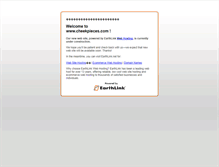 Tablet Screenshot of cheekpieces.com
